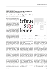 Rezension von Störfeuer und WeissNet, Seite 1